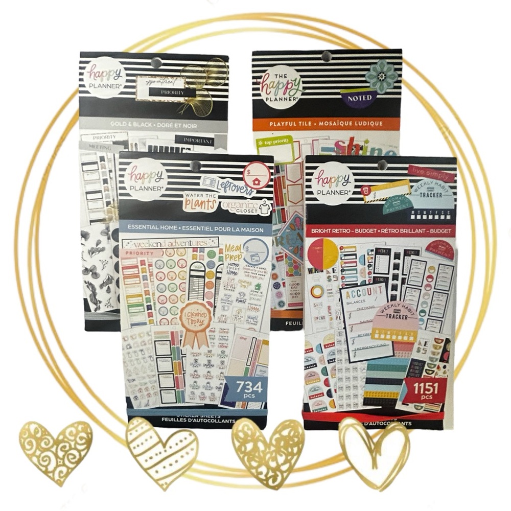 The Happy Planner Stickerbooks Bundle